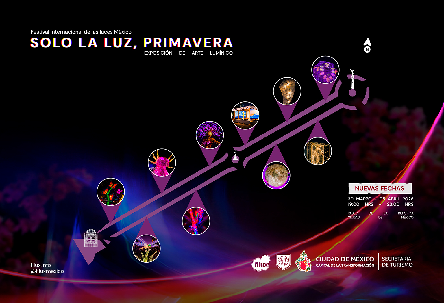 Mapa CDMX Paseo de la Reforma